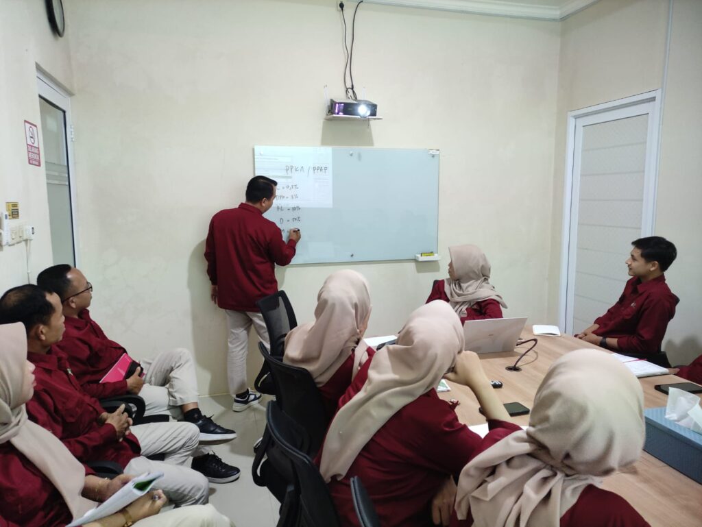 Divisi Keuangan Gelar Sharing Session Perhitungan Cadangan Kerugian Penurunan Nilai (CKPN)