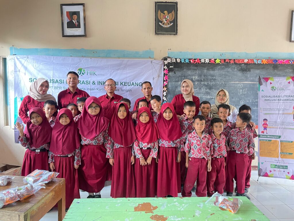Bulan Inklusi Keuangan di SD Negeri 1 Sibrama Kecamatan Kemranjen