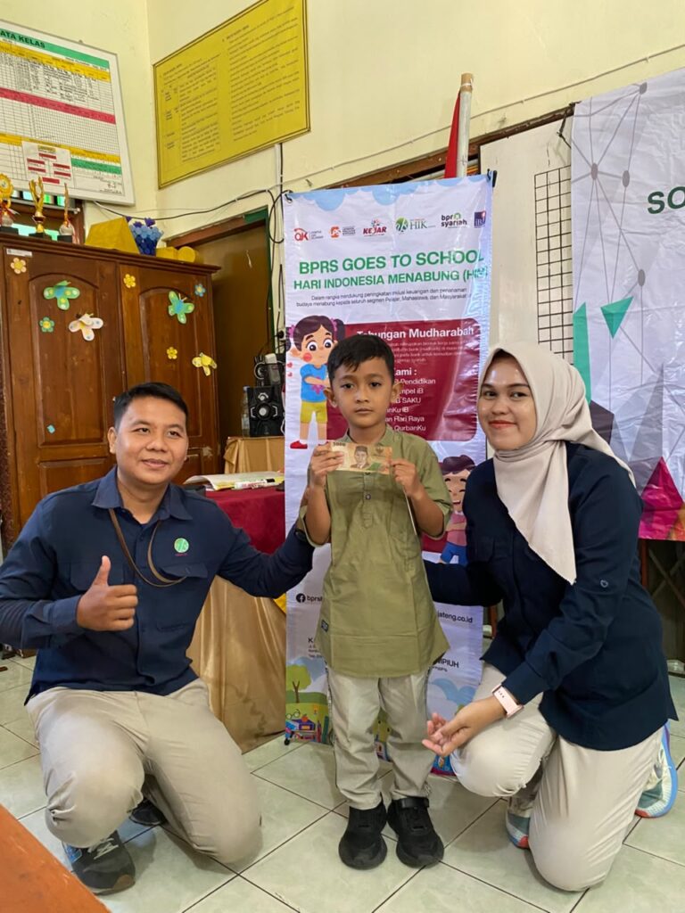 Semarak Hari Indonesia Menabung, PT BPRS HIK Jawa Tengah Gelar Edukasi Keuangan di SDN 1 Mersi